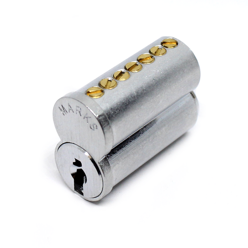 Marks Hardware HS-J26DA001A0N0 HS SFIC - Cylinder, 0-Bit No Keys, 626/US26D Satin Chrome