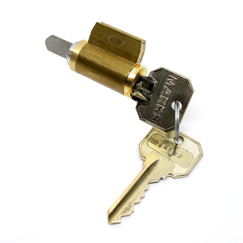 Marks Hardware 1982/3-C Cylinder, Conventional, Marks C Keyway, 6 Pin, 605/US3 Bright Brass