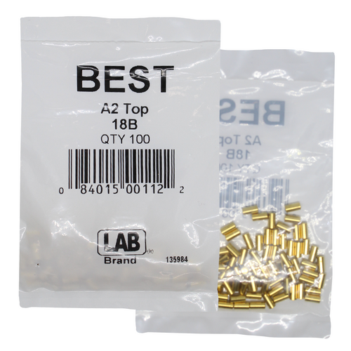 LAB BEST-18B-P1 Best A2 SFIC 18B Top Pin, .225 Size, .108 Dia, Brass, 100 Pins