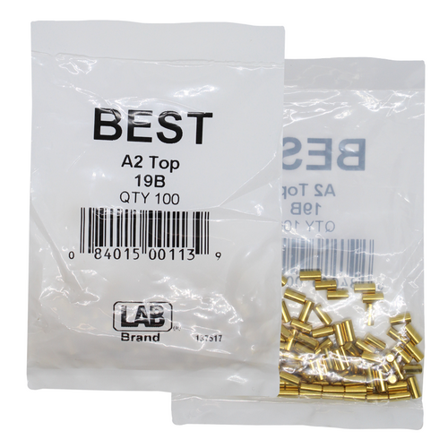 LAB BEST-19B-P1 Best A2 SFIC 19B Top Pin, .237 Size, .108 Dia, Brass, 100 Pins