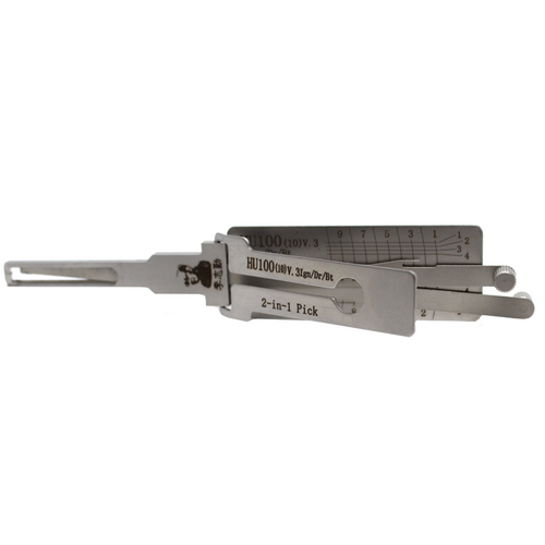 Lishi HU100-8 2-in-1 Pick/Decoder GM HU100 8-Cut