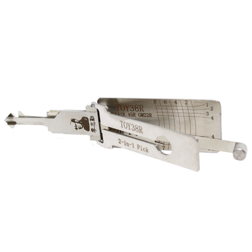 Lishi TOY38R 2-in-1 Pick/Decoder Toyota TR40/TR44/B72/TOY38R