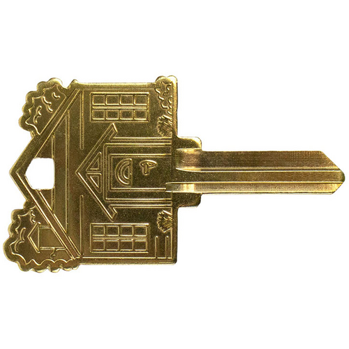 Luckyline B405K Key Shapes Home Brass KW1