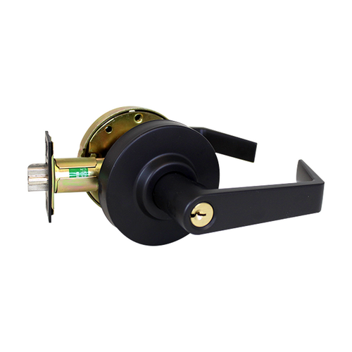Arrow Lock RLX82SR-BSP-CS-2 3/4 BS Sierra Lever Storeroom Lock, Schlage C Keyway, 2-3/4