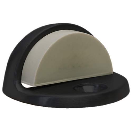 Rockwood 441.BSP Low Dome Stop, Black Suede Powder Coated