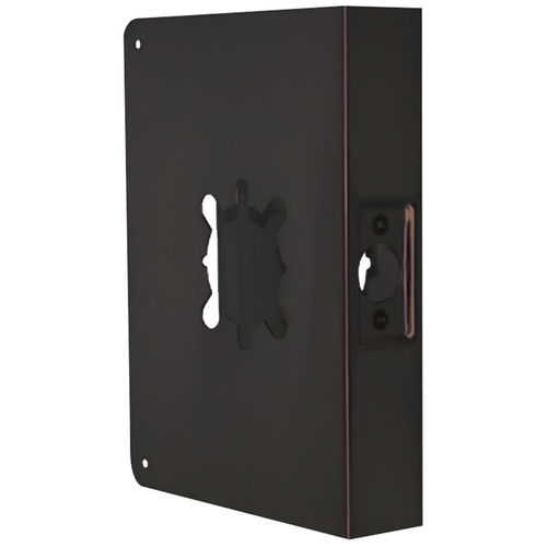 Don-Jo 33A-10B-2-CW Door Wrap, 2-3/4in Backset, 1-3/4in Door, Oil Rubbed Bronze, 613/US10B