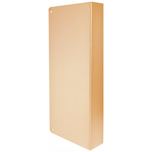 Don-Jo 40-BZ-CW Blank Door Wrap 1-3/4in Door, 4-1/4in W x 9in H, 612/US10 Bronze