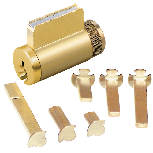 Dormakaba 15995-SX-04-OB Key-in-Knob Cylinder, 5-Pin, Schlage C-K Keyway, Uncombinated, Satin Brass