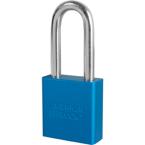 American Lock A1206KD BLU Padlock 2in Shackle Aluminum Blue