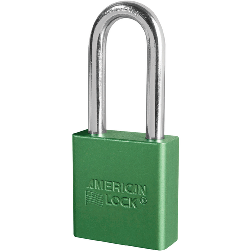 American Lock A1206KD GRN Padlock 2in Shackle Aluminum Green