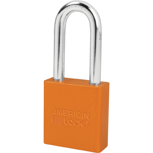 American Lock A1206KD ORJ Padlock 2in Shackle Aluminum Orange