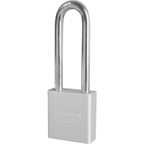 American Lock A1207KD CLR Padlock 3in Shackle Aluminum Clear