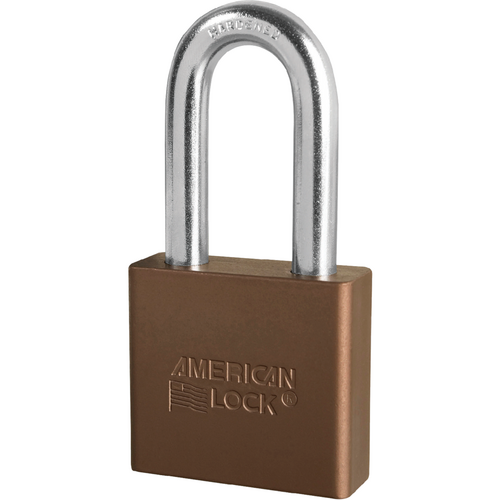 American Lock A1306KD BRN Padlock 2in Shackle Aluminum Brown