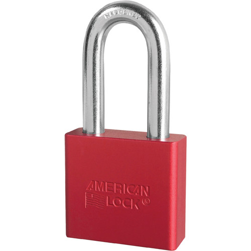 American Lock A1306KD RED Padlock 2in Shackle Aluminum Red