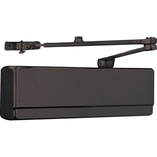 Sargent TB-351CPS-EB 351 Series Heavy Duty Surface Door Closer, Adjustable Spring Size 1-6, UL Listed