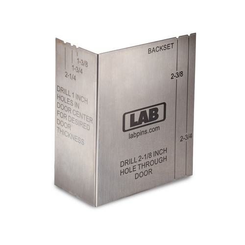 LAB DPT1 Door Position Template Stainless Steel
