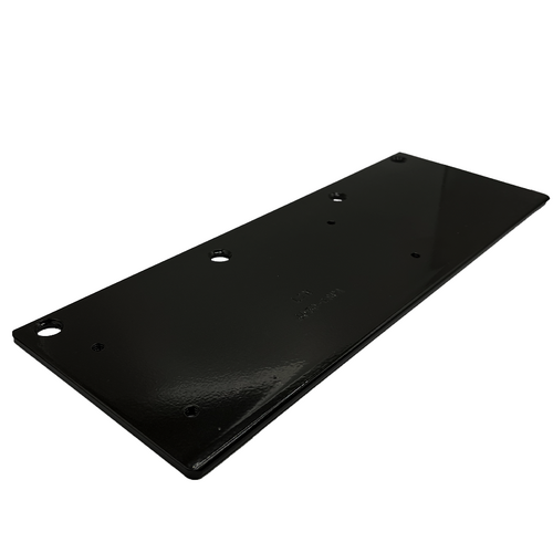 LCN 4050A-18PA-GLBLK 4050 Drop Plate for Parallel Arm Applications, 693/GLBLK Gloss Black Powder Coat