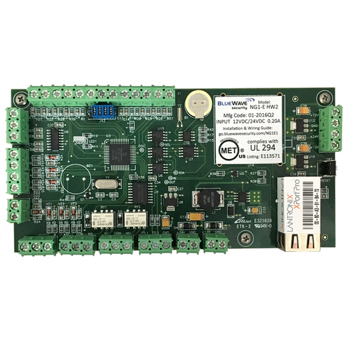 Bluewave NG1-E-BO Netgen 1 Door Ethernet Controller Board