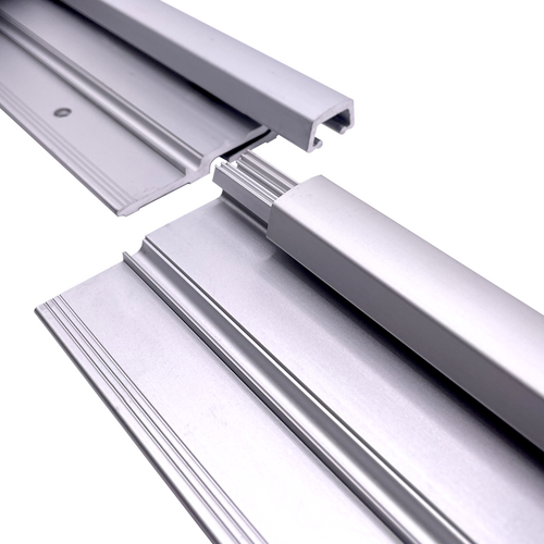 Pemko CFS95HD1-M PemKonnect Heavy Duty Geared Continuous Hinge Kit, 95in, Clear Aluminum