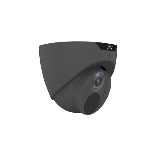 UniView IPC3614SB-ADF28KM-I0-BK 4MP IR Fixed Turret Camera, 2.8mm, Premier Protection, 30m IR, PoE, Black