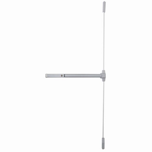 Dexter ED1500VEO3FT7FTDHSP28 3' x 7' Grade 1 Surface Vertical Rod Exit Device, Aluminum Finish