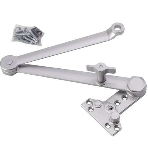 Arrow Lock DCN500A3-AL Heavy-Duty Dead Stop Arm Hold Open for DCN500, 689/AL Painted Aluminum