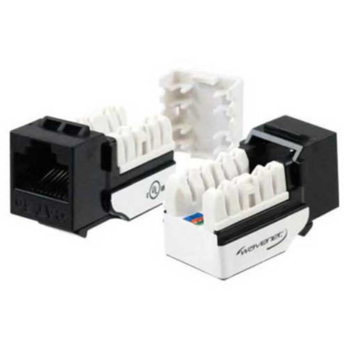 Wavenet 5EKSJBK Cat5e Keystone Jack (EA) - Black