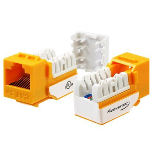 Wavenet 5EKSJYL Cat5E Keystone Jack (EA) - Yellow
