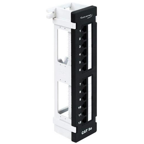 Wavenet 5EPP12V-S Wall Mount Cat5E 12 Port Patch Panel