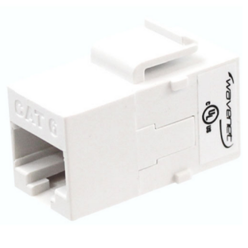 Wavenet 6KSCWH Cat6 Keystone Coupler (EA) - White