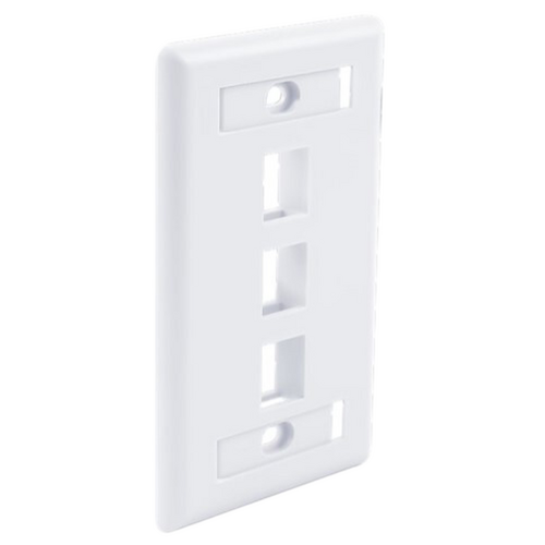 Wavenet FPW3PWH-S Faceplate 3 Keystone (EA) - White