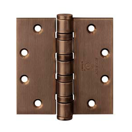McKinney T4A3786 4.5 X 4.5 US10BE NRP 5-Knuckle Heavy Weight Full Mortise Hinge, 4.5in, NRP, Oil Rubbed Bronze