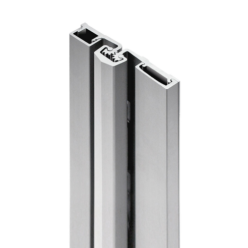 Select Products SL57-120-CL-HD Full Surface Heavy Duty Geared Continuous Hinge, 120in, Clear