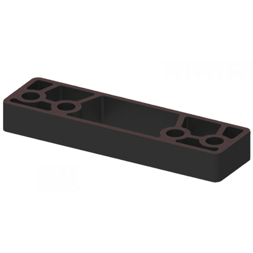 LCN 1450-61-DKBRZ 1450 Series Blade Stop Spacer, 1/2in, 695/DKBRZ Dark Bronze Powder Coat
