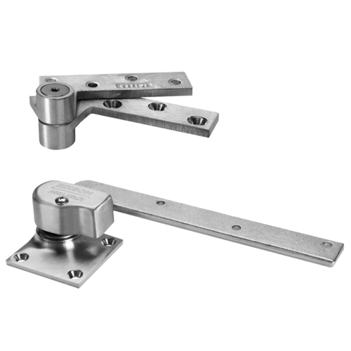 Rixson 147 626 RH 3/4in Offset Pivot Set, Right Hand, Standard-Duty, 600lbs, Satin Chrome