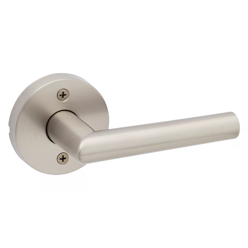 Kwikset 788MIL-RDT15 Milan Satin Nickel Half Dummy Lever with Round Rose