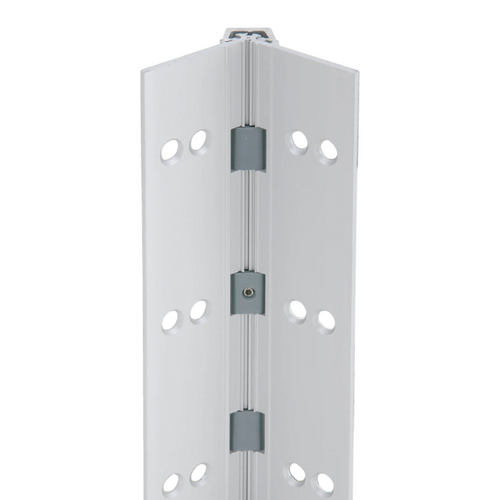 Ives 112HD 83IN 628 Heavy Duty Continuous Hinge - 83in for 1-3/4in Doors, 450lbs, Satin Aluminum