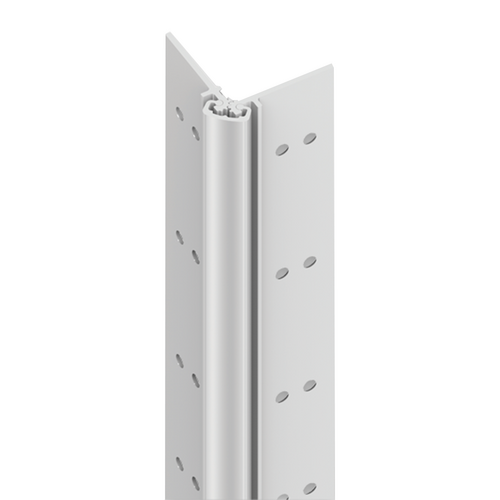 Ives 112XY 83IN 628 Heavy Duty Continuous Hinge - 83in, 1-3/4in Doors, 450lbs, Grade 1, Satin Aluminum