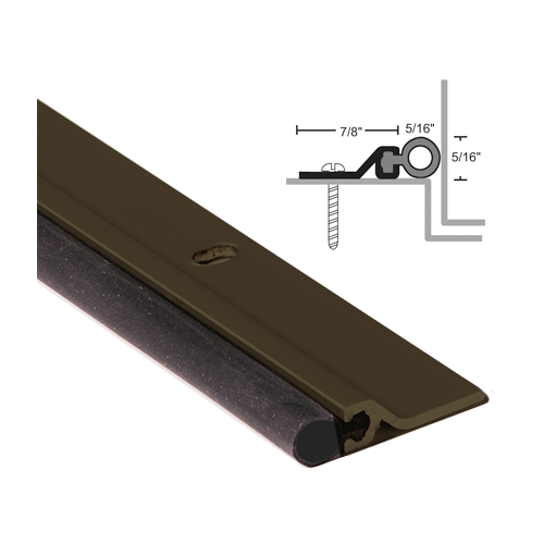 NGP 160SDKB3684 Weatherstrip 36in x 84in x 84in, DKB Dark Bronze