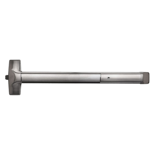 Detex 10-W-630-36 Advantex Weatherized Wide Stile Rim Exit Device, 36in, Satin Stainless Steel