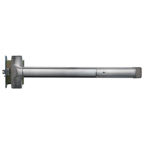 Detex 30-630-48 Advantex Mortise Exit Device, No Trim, Hex Dogging, 48in, Satin Stainless Steel