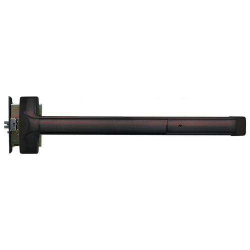 Detex 30-695-36 Advantex Mortise Exit Device, No Trim, Hex Dogging, 36in, Dark Bronze
