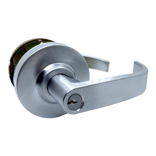 Arrow Lock RLX11BRR26D-CS 2 3/8 BS Schlage Broadway Lever, C Keyway, 2-3/8
