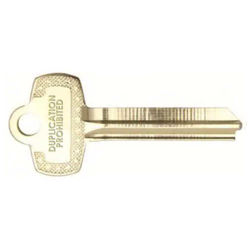 Best 1A1B1 Best NS Key Blank, B Keyway, Do not Duplicate, No Border