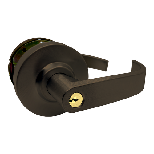 Arrow Lock RLX12BRR613E-CS-2 3/4 BS Schlage Broadway Lever, C Keyway, 2-3/4