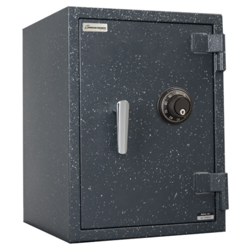 Amsec UL1812-LTE-CG-ISO Fire Safe UL 2-Hour USA, Charcoal Gray, Chrome Hardware, Combo Dial, 272lbs