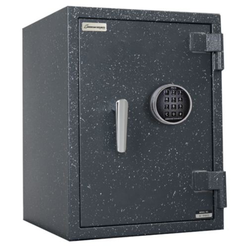 Amsec UL1812-LTE-CG-E1-ISO Fire Safe UL 2 Hour Electronic Keypad Safe, Charcoal Gray, 272lbs