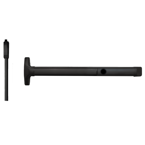 Detex H51-CD-693-48X84 Advantex Wind Rated Cylinder Dogging SVR Vertical Rods Exit Device, 48in x 84in
