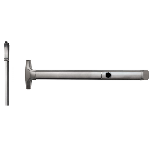 Detex H51-CD-630-36X84 Wind Rated SVR Surface Vertical Rod Exit Device, 36in x 84in, Grade 1, Advantex