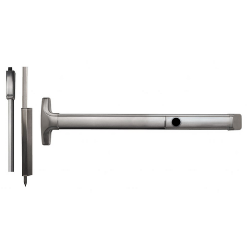 Detex H50-CD-630-36X84 Wind Rated SVR Surface Vertical Rod Exit Device, 36in x 84in, Grade 1, Advantex